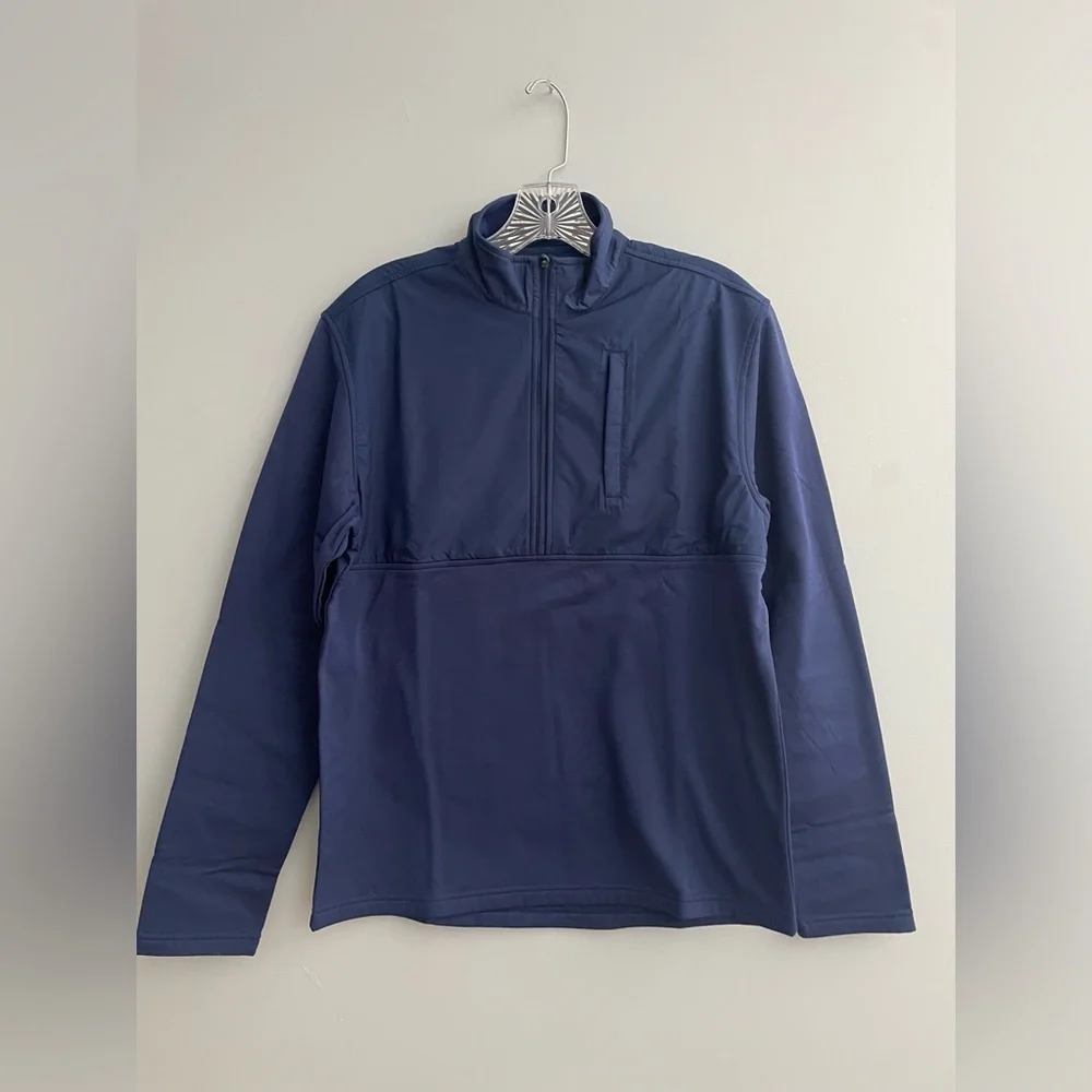 UNTUCKit Women's Ristow Medieval Blue Small 1/2 Zip Fleece Pullover Jacket NWT - Picture 6 of 16